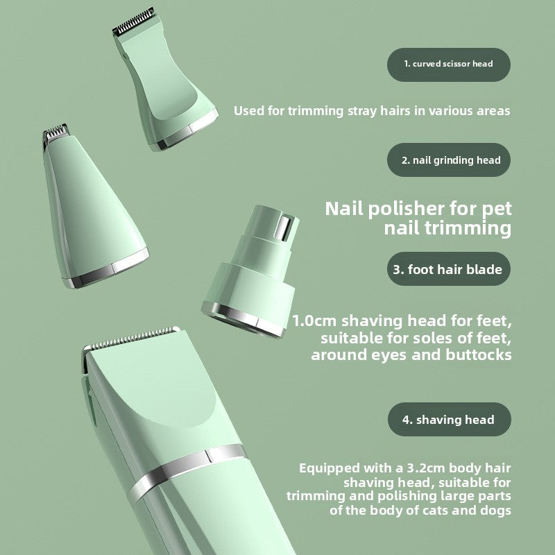 Rechargeable Pet Grooming Clipper Kit