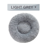 Calming Fluffy Donut Dog Bed