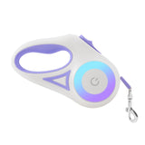 Retractable Dog Leash with LED Light – Automatic Pet Leash & Collar for Small & Medium Dogs