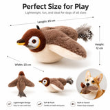 Interactive Flapping Bird Toy – Motion-Activated Plush for Dogs & Cats with Dual Sound Effects