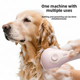 Handheld Electric Pet Bubble Comb Brush