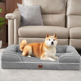 Orthopedic Memory Foam Dog Bed with Waterproof Cover